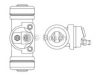 NISSA 4120762N0100 Wheel Brake Cylinder